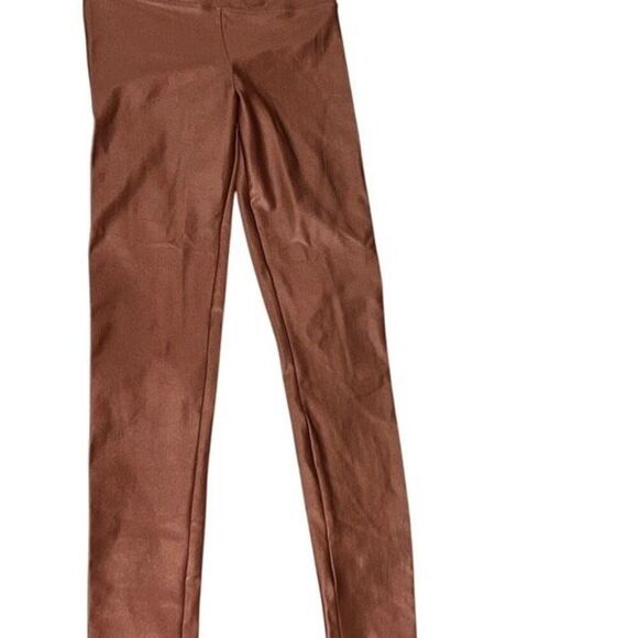 Koral 3pc Yoga Lustrous High Rise Scuba Leggings Logo Muscle Tank Set Small - Picture 4 of 9